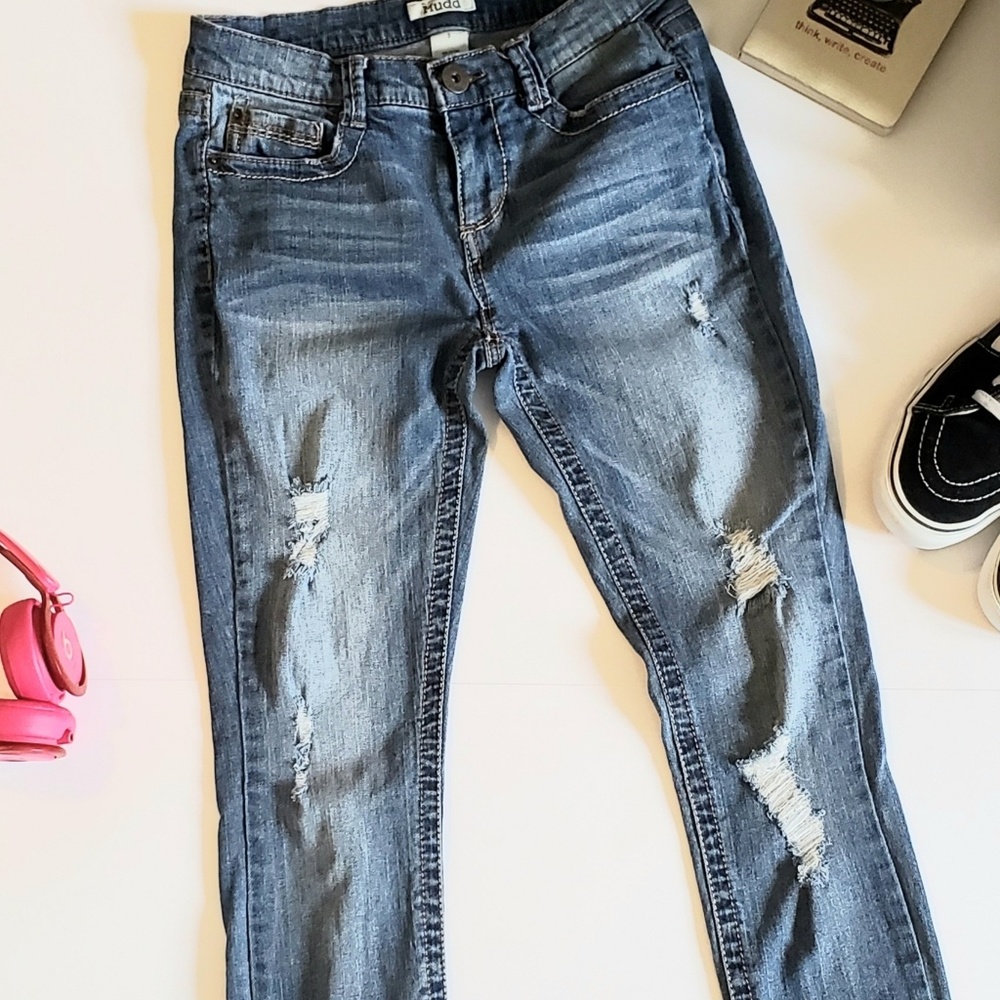 Mudd Skinny Distressed Jeans